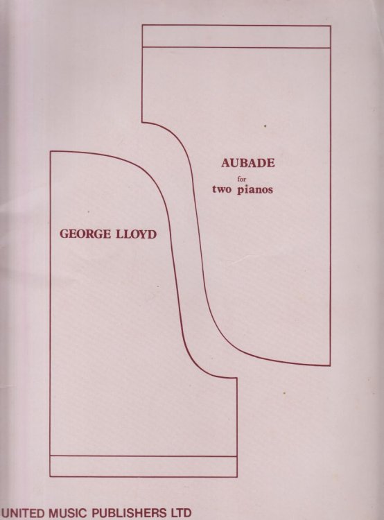 Aubade for Two Pianos - Two Piano Score