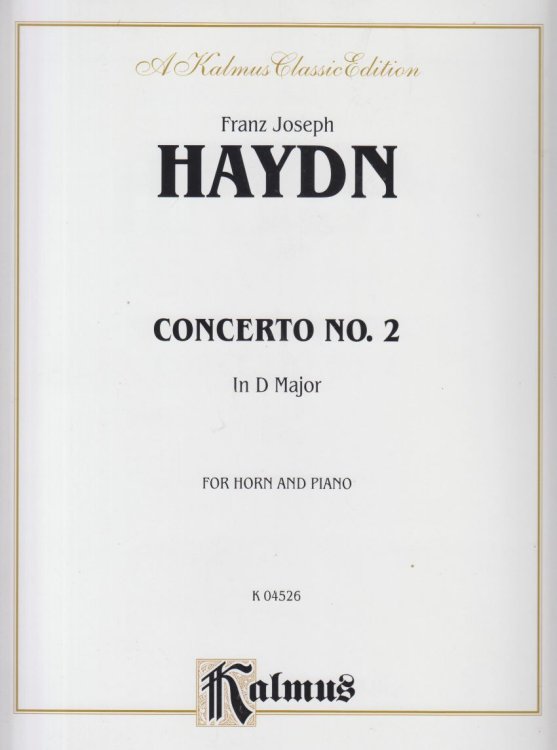 Horn Concerto No.2 in D major - Horn & Piano