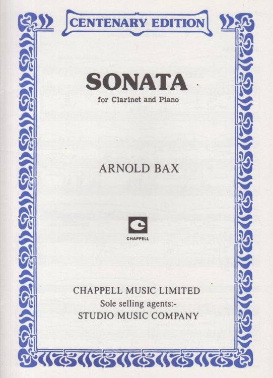 Sonata for Clarinet and Piano