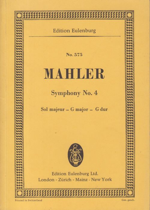 Symphony No.4 in G major - Study Score
