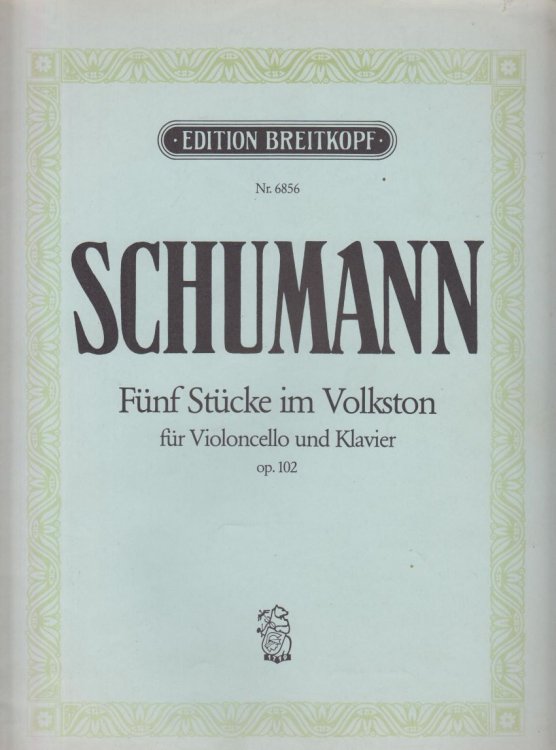 Five Pieces in Folk Style, Op.102 - Cello & Piano