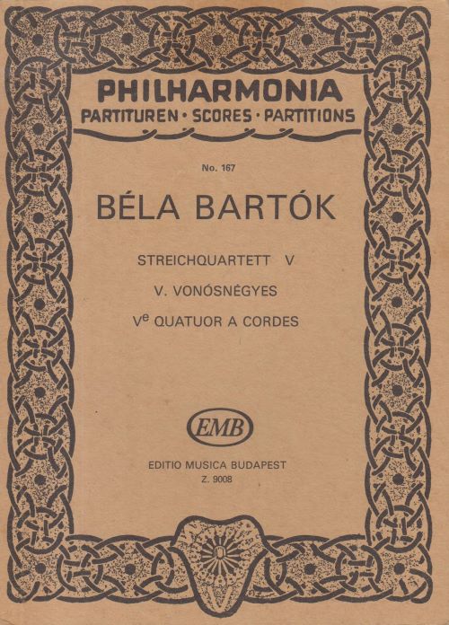 String Quartet No.5 - Study Score