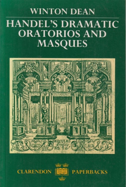 Handel's Dramatic Oratorios and Masques