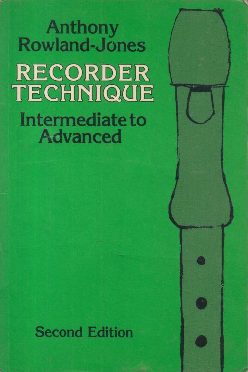 Recorder Technique Intermediate to Advanced