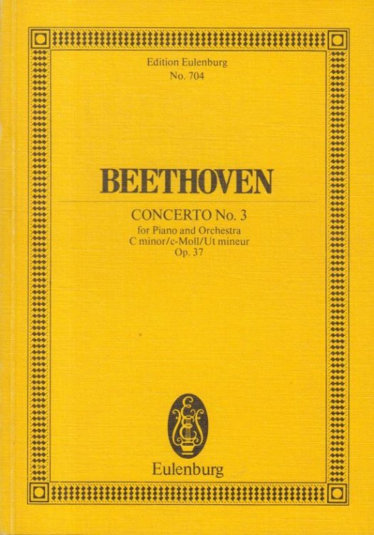 Piano Concerto No.3 in c minor, Op.37 - Study Score