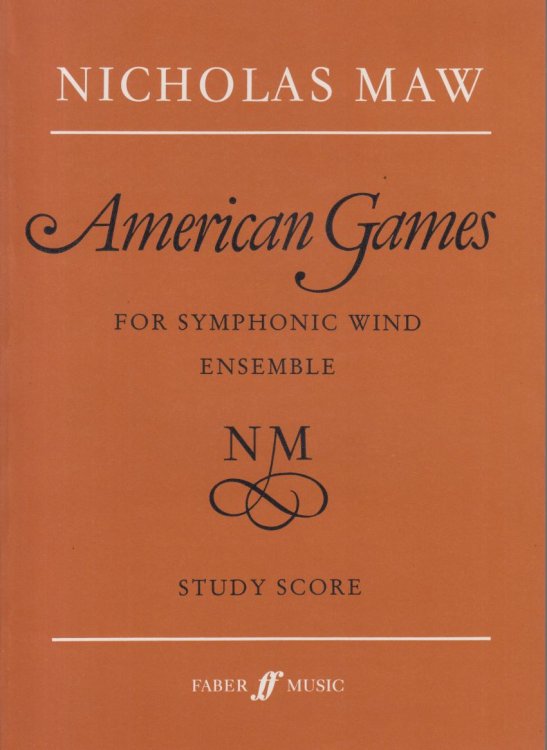 American Games for Symphonic Wind Ensemble - 4to Study Score