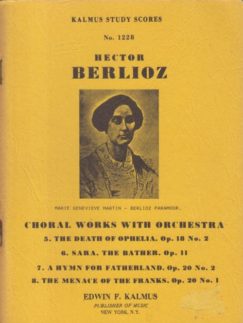 Choral Works with Orchestra - Study Score