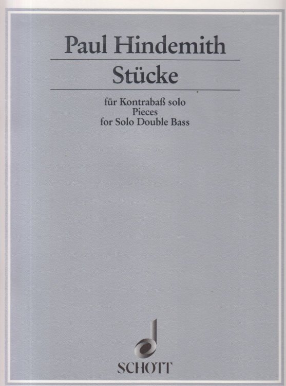 Pieces for Solo Double Bass