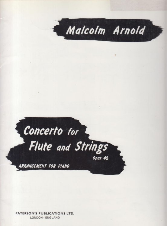 Flute Concerto, Op.45 - Flute & Piano