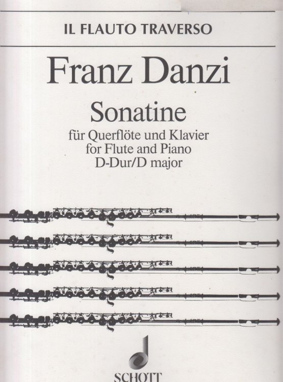 Sonatine in D major for Flute and Piano