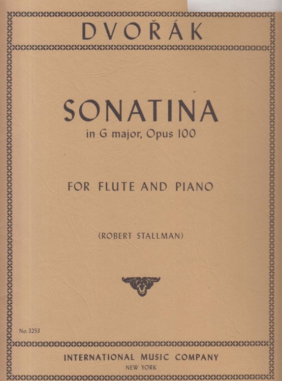 Sonatina in G major, Op.100 - Flute & Piano