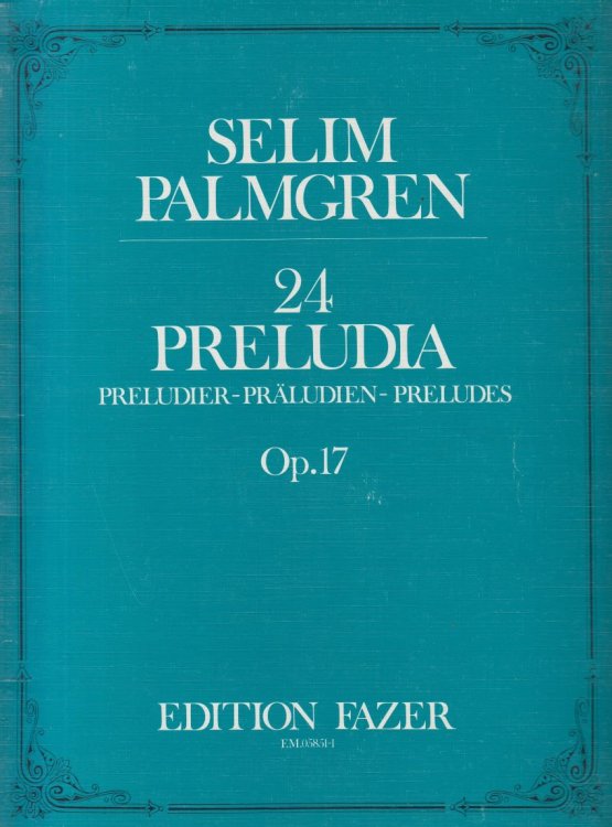 24 Preludes for Piano, Op.17