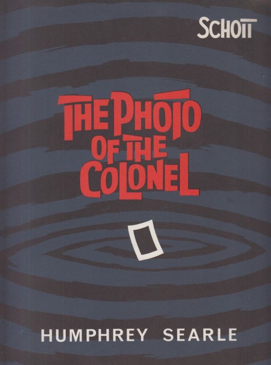The Photo of the Colonel, Opera in Three Acts - Vocal Score