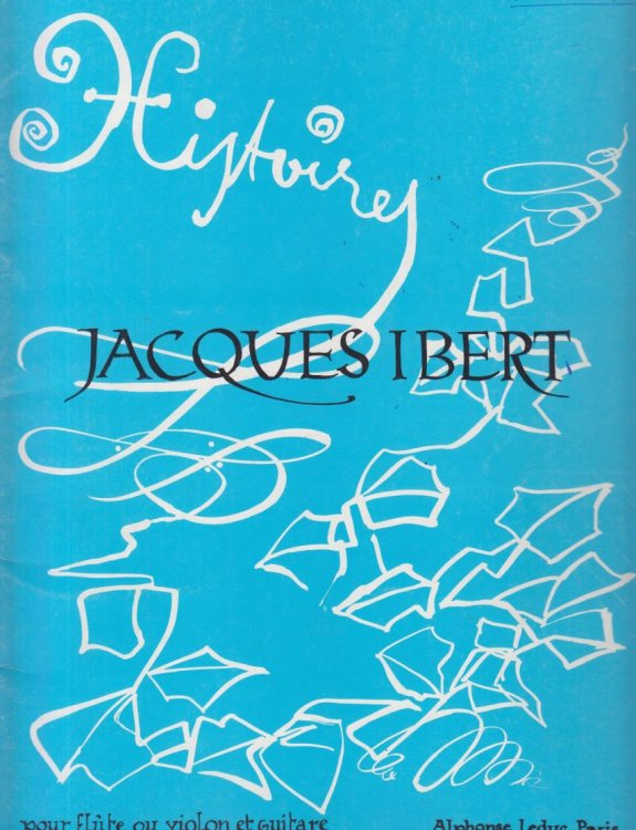 Histoires - Six Pieces for Flute (Violin) and Guiter