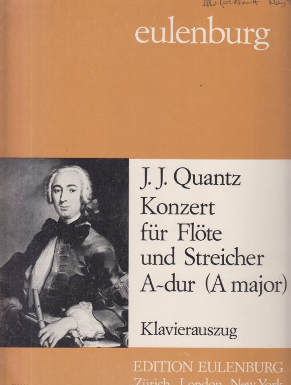 Flute Concerto in A major - Flute & Piano