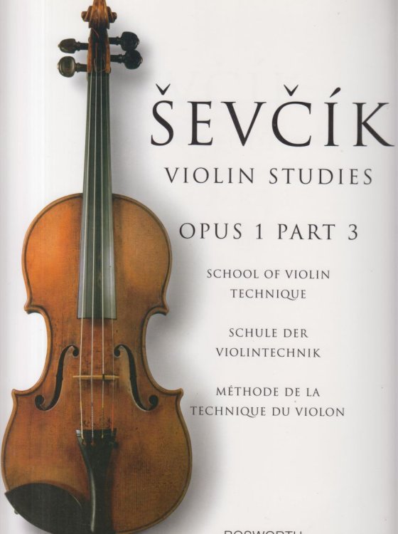 School of Violin Technique, Op.1 Part 3