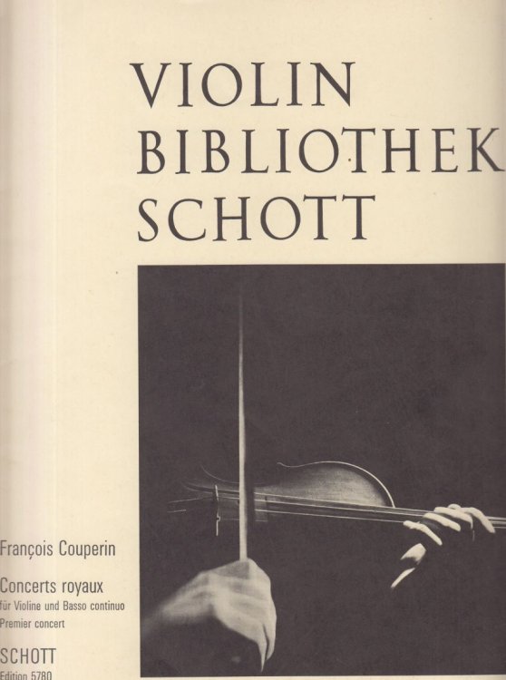 Concerts Royaux for Violin & Basso continuo, Premier Concert