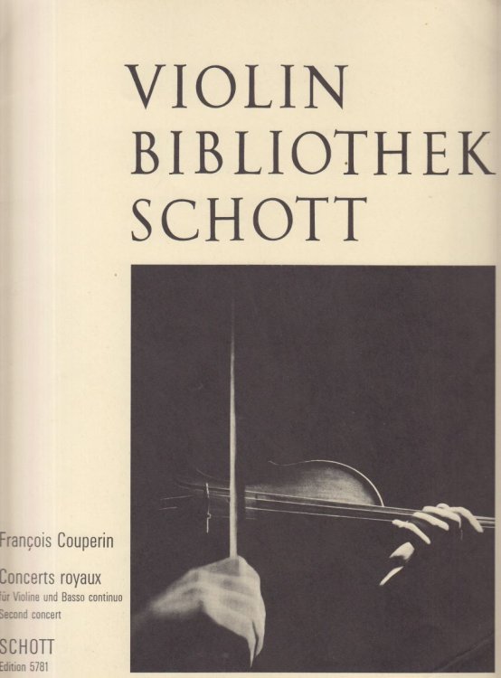 Concerts Royaux for Violin & Basso continuo, Second Concert