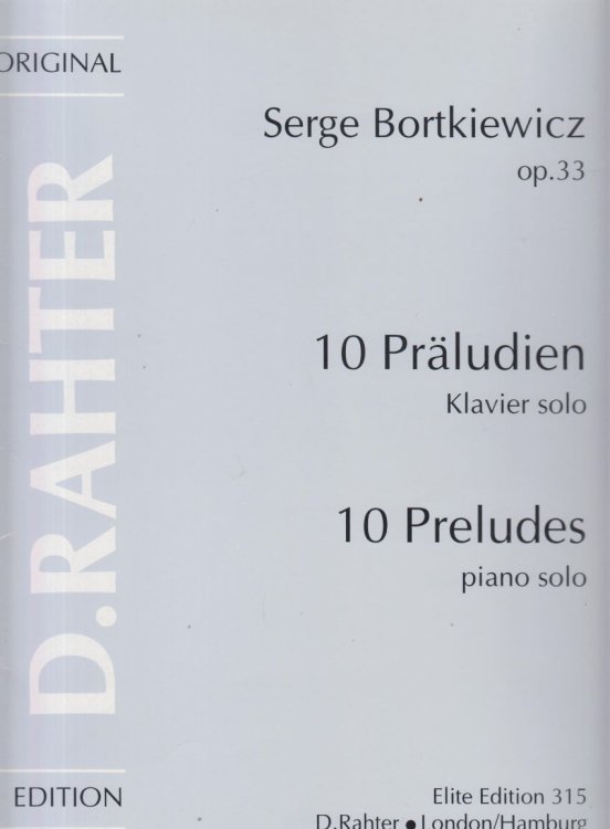 10 Preludes for Piano, Op.33