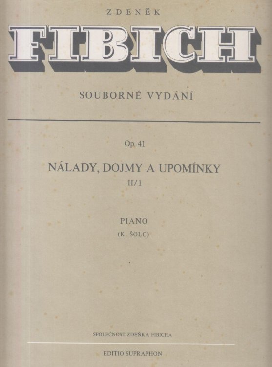 Images, Impressions & Souvenirs, Series II Book1, Op.41
