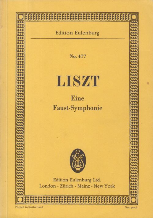 Faust Symphony - Study Score