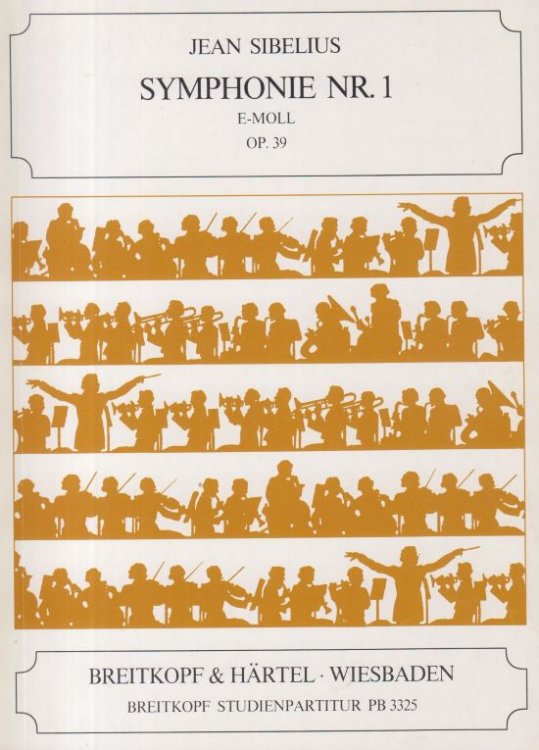 Symphony No.1 in e minor, Op.39 - Study Score