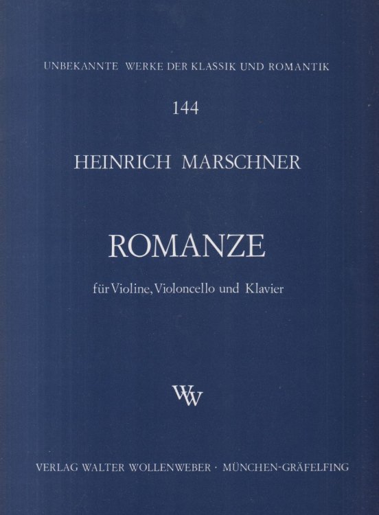 Romanze for Violin, Cello & Piano - Set of Parts