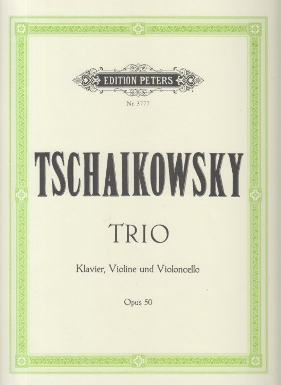 Piano Trio , Op.50 - Set of Parts