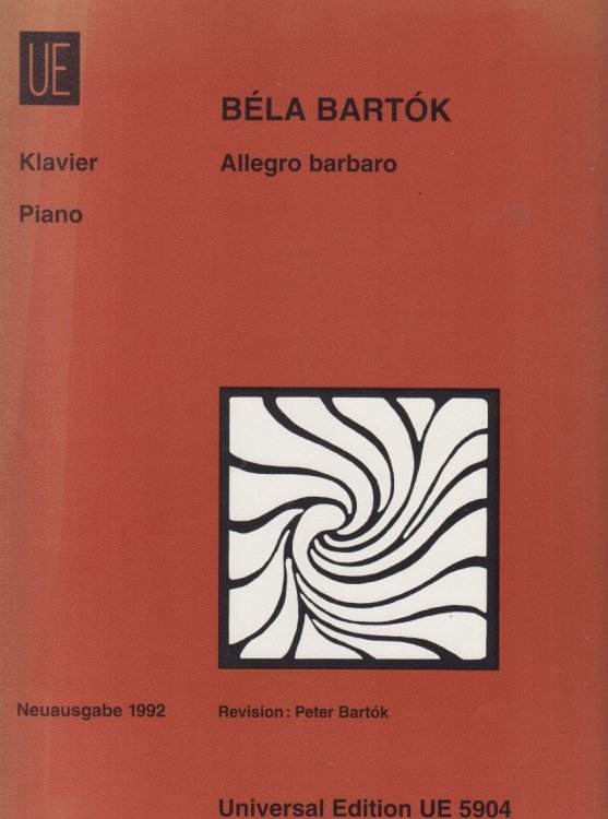 Allegro Barbaro for Piano