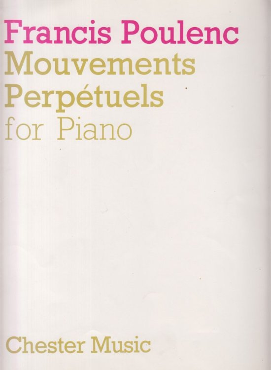 Mouvements Perpetuels for Piano