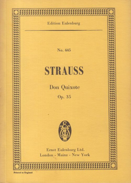 Don Quixote, Op.35 - Study Score