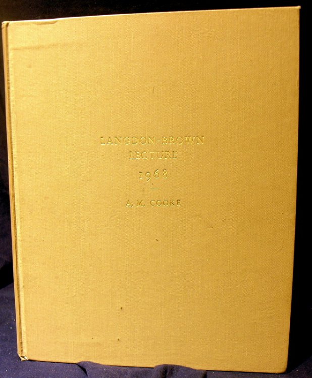 Langdon - Brown Lecture 1968