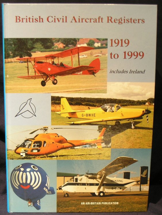 British Civil Aircraft Registers including Ireland1919-99