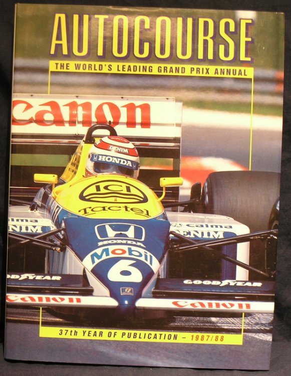 Autocourse 1987-88; 37th Year of Publication