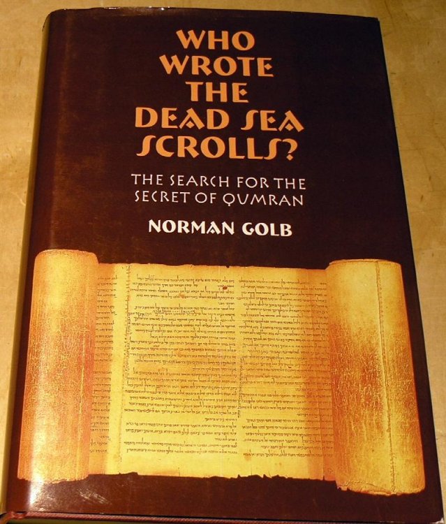 Who Wrote The Dead Sea Scrolls; The Search for the Secret of Qumran.