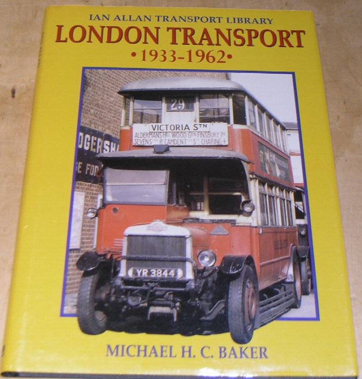 London Transport 1933 - 1962 ( Ian Allen Transport Library )