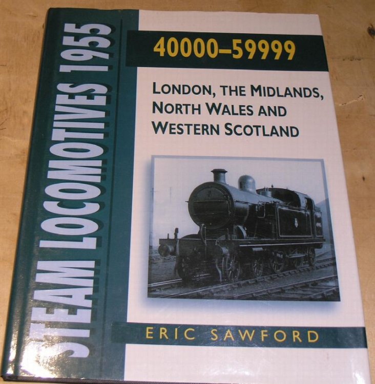 Steam Locomotives 1995 . 40000 - 59999 London, The Midlands, North Wales and Western Scotland.