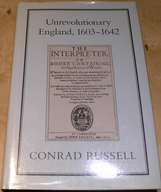 Unrevolutionary England, 1603 - 1642