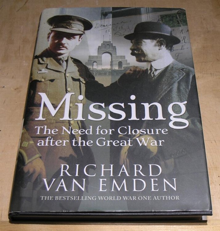 Missing. The need for closure after the Great War