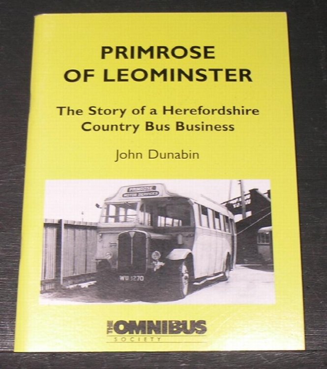 Primrose of Leominster: The Story of a Hertfordshire Country Bus Business.
