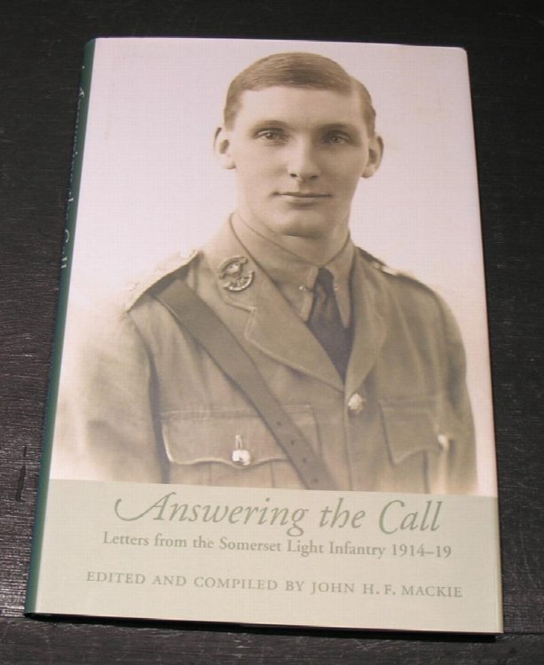 Image for Answering the Call - Letters from the Somerset Light Infantry 1914 - 19 Answering the Call - Letters from the Somerset Light Infantry 1914 - 19