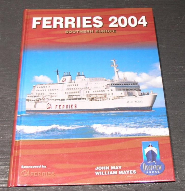 Ferries 2004 ; Southern Europe