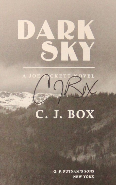 Dark Sky (Signed on Title Page)