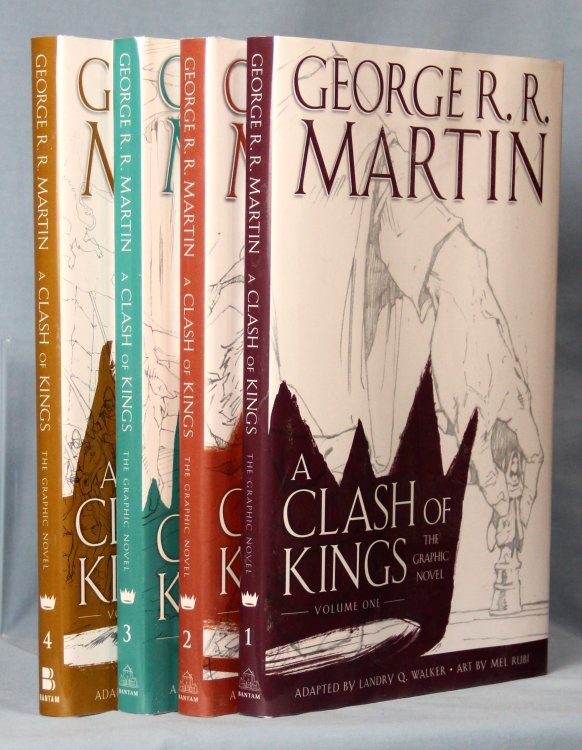 A Clash of Kings: The Graphic Novel: All Four Volumes (Signed by George R. R. Martin)