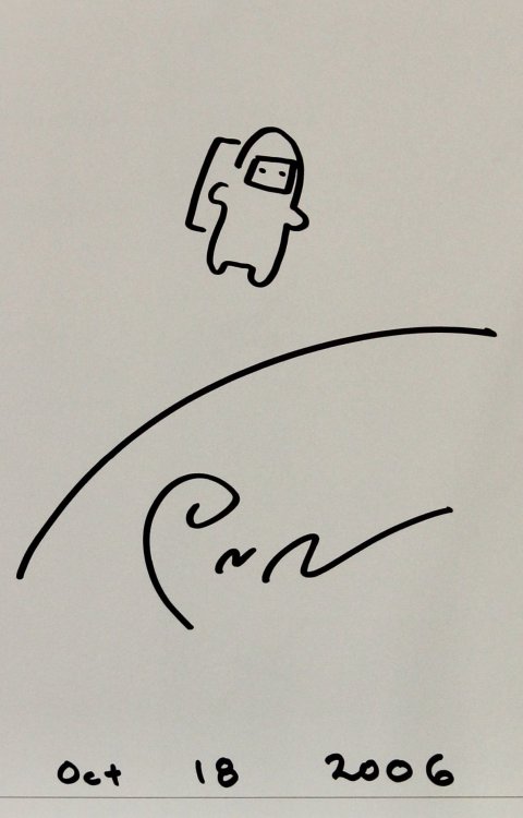 Moon Plane (Signed & Dated)