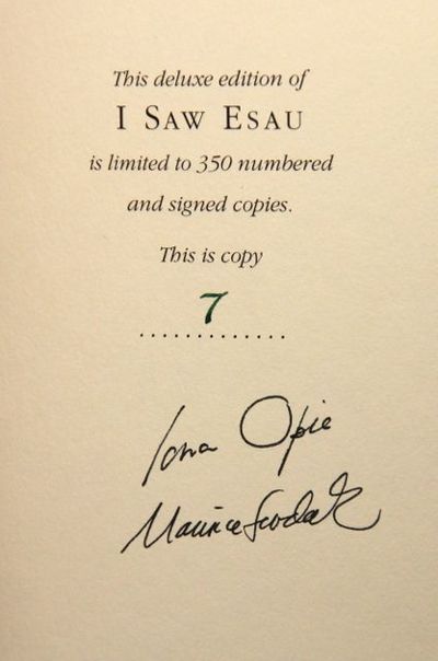 I Saw Esau: The Schoolchild's Pocket Book