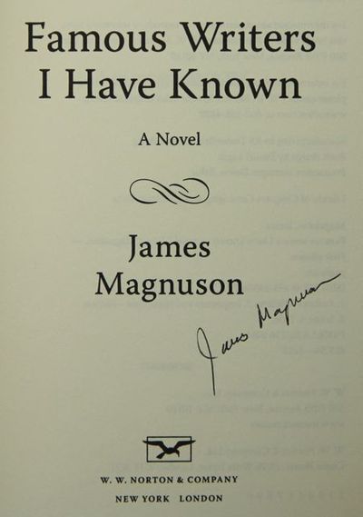 Famous Writers I Have Known: A Novel