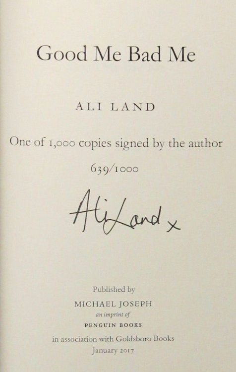 Good Me, Bad Me (Signed)
