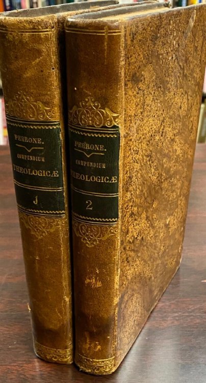 Praelectiones Theologicae Ioannis Perrone e Societate Iesu ab eodem in compendium redactae. . . (Editio Quadragesimaquinta / 45th Edition) 2 Volume Set.