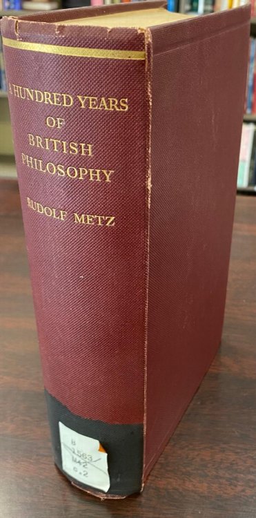 A Hundred Years of British Philosophy